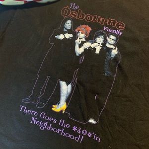 The Osbourne family tee